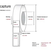 capture label 102x76, core 76,