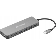 sandberg usbc 13in1 travel dock