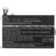 coreparts laptop battery for asus 36wh