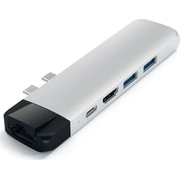 satechi sttcphes aluminum typec pro hub adapter with ethernet