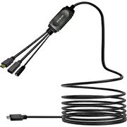 vivolink usbc hub cable with usb30