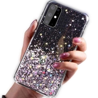 fusion glue glitter back