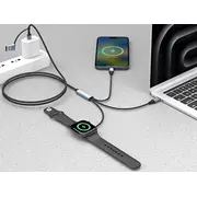 sandberg 3in1 travel charge cable 100w