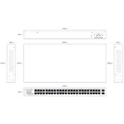 lanview unmanaged 48port rj45 with 2
