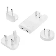 sandberg 4in1 travelcharger 2xusbc 65w