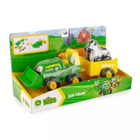 traktors ar piekabi john