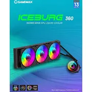 gamemax iceburg 360 infinity bk