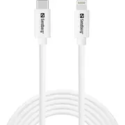 sandberg usbc pd to lightning mfi 2m