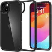spigen ultra hybrid, matte black iphone 15