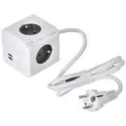 powercube extended usb 1,5m grey 2402 gy