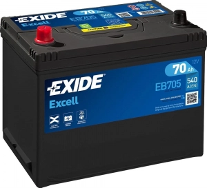 exide excell 70ah 540a
