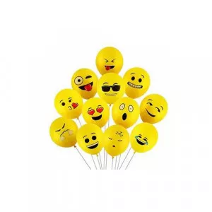 gaisa baloni dzeltenas metalic ar dažādiem