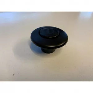 matt black button