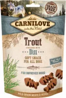 carnilove trout dill dog treat 200