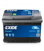 exide excell 74ah 680a