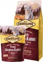carnilove cat fresh chicken rabbit
