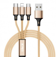 ilike charging cable 3 in 1