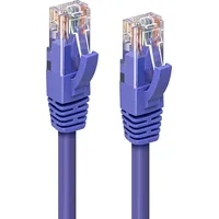 microconnect cat6a utp 15m purple lszh