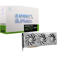 msi geforce rtx 4070 ti super 16g gaming x slim white