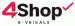 4shop.lv logo