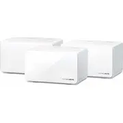 Access  Mercusys Halo H90X3-Pack Wifi6 Mesh Ax6000,2,4Ghz/5Ghz,1X2,5Gbelan/Wan,2Xgbelan/Wan 6957939000950
