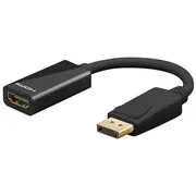 Goobay  Displayport/Hdmi Cable 67881 Displayport Male Hdmi Female 0.1 m 4040849678813