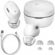 Baseus Wireless Headphones Wm01 White  Ngtw370002 6932172628390