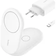 Belkin Boost Charge magneti. 15W 2In1 Output/Usb-C wh.WIZ028vfWH  Wiz028Vfwh 0745883889921 107020