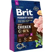 Brit Premium By Nature Adult S Small 1Kg  Vat011727 8595602526284