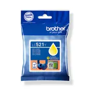 Brother Lc521Y  Ink Cartridges Yellow 4977766839266