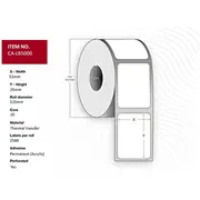Capture Label 51X25, Core 25, Thermal  5704174980605
