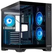 Case Chieftec Visio Gm-30B-Tg-Op Miditower product features Transparent panel Not included Atx Microatx Miniitx Colour Black  753263078681