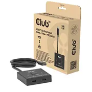 Club3D Switch, Usb-C2Xusb-C Oboustranný 2V1, 8K60Hz, 4K120Hz, Pd 100W  Csv-2511 8719214473310