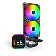 Cpu Cooler Multi Socket Black/Hyperflow Digital 240 Montech  Hyperflow B