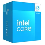 Cpu Intel Desktop Core i3 i3-14100F Raptor Lake 3500 Mhz Cores 4 12Mb Socket Lga1700 58 Watts Box Bx8071514100Fsrmx2  Bx8071514100F S Rmx2 5032037279109