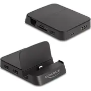 Delock  dokująca do a 4Kzintegrowanym - Hdmi/Usb/Hub/Sd/Micro Sd Androidwindows 88018 4043619880188