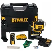 Dewalt. Linear Laser 18V  Dcle34035D1 Green 3X360 1X2.0Ah Dcle34035D1-Qw 5035048834633