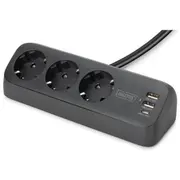 Digitus Power strip with Usb Da-70625  4016032502081 Alassza00000006