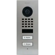 Doorbird D1102V Ip Vid. Türst. V4A Edels. 2Ruftasten Unterputz  423866812 4260423866812
