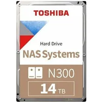 Dysk serwerowy Toshiba N300 Bulk 14Tb 3.5 Sata Iii 6 Gb/S  Hdexw10Zna51F 2000001256244