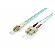 Equip Patchcord wodowy Lc - Sc Multimode Duplex Om3, 1M 255311  4015867162378