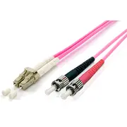Equip Patchcord wodowy Lc - St Multimode Duplex Om4, 1M 255541  4015867178966