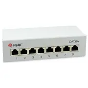 Equip Patchpanel 8X Rj45 Cat6A Ftp 1He Keystone Montage  gr 326521 4015867237496