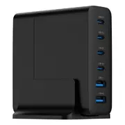 Gembird Ta-Uc-2A4C-Pd75-01-Bk mobile device charger Universal Black Ac Fast charging Indoor  8716309133876 Ladgemsic0015