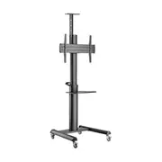 Gembird Floor stand Tv Aluminum with wheels 37-7039 inch Black  Tvs-70T-02 8716309129008 Ajgemt000000043