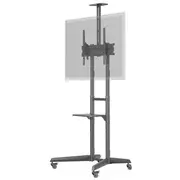 Goobay Floor stand  59508 Tv Presentation Stand Pro Size L Adjustable Height, Tilt 37-70 Black 4040849595080