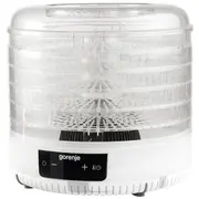 Gorenje  Food Dryer Fdk500Gcw Power 380 W Number of trays 5 Integrated timer White 3838782069390