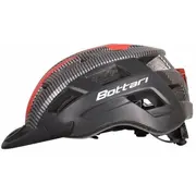 Helmet Bike L/Xl With Led RedBlack  94004Rb 8052194895438