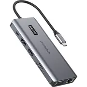Hub Usb Choetech  1Choetech Hub-M26 Usb-C do Usb-A Hdmi Vga Aux Sd Tf 6971824978292