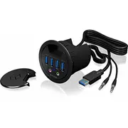 Hub Usb Icy Box 4X Usb-A 3.0 Ib-Hub1403A  6030317380353